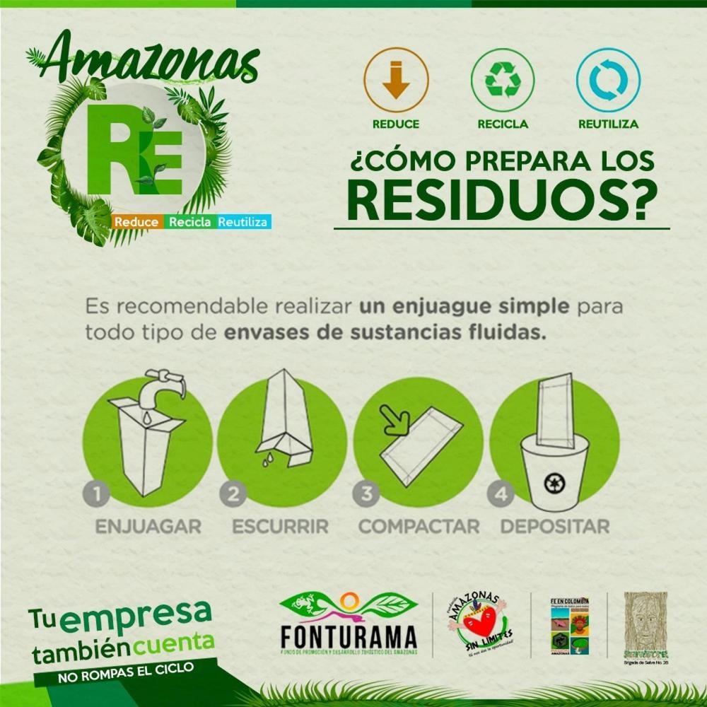 Eco Hotel El Refugio Boutique Leticia Esterno foto